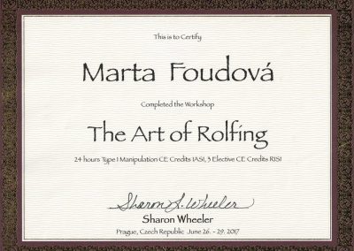 Sharon Wheeler – Art of Rolfing